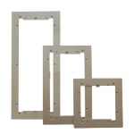 kompletovací rámeček pro zápostnou krabici 2x2 moduly