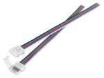 Konektor RGBW 5-pin 10 mm s 15 cm vodičem (10 ks)