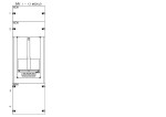 Konstrukce elektroměrová 1-21, 1-řadá, plastové panely