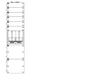 Konstrukce elektroměrová 2-45, 1-řadá, plastové panely