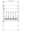 Konstrukce elektroměrová 3-28, 1-řadá, plastové panely