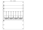 Konstrukce elektroměrová 4-28, 1-řadá, plastové panely
