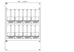 Konstrukce elektroměrová 4-28, 2-řadá, plastové panely