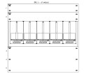 Konstrukce elektroměrová 5-24, 1-řadá, plastové panely