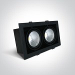 Krona-L/A2 2x30W 2x2700lm 4000K 38° 220-240V IP20 black