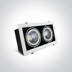 Krona-Q/A2 2x30W 2x2600lm 3000K Ra80 230V IP20 weiß