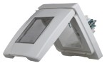 Krycí rámeček, 3M, IP55, bílý