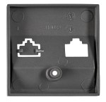 Kryt datové zásuvky 1x RJ45, antracit