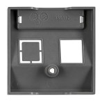 Kryt datové zásuvky 1x RJ45, antracit
