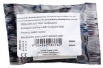 Kryt datové zásuvky 2x RJ45 UAE SFB, popisové pole, stříbrný