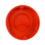 Kryt přístrojové krabice, Signal-S, oranžový, průměr 70 mm