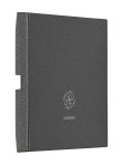 Kryt přístrojů s průhledem, symbol ventilátor, antracit