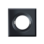 Kryt pro čidla řady FLAT, čtvercový, černý