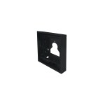 Kryt pro povrch. montáž 1násobný ULTRA 110x107x35mm, černý