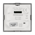 Kryt termostatu pro topení/chlazení, digitální, antracit