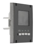Kryt termostatu pro topení/chlazení, digitální, antracit