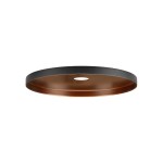 LALU PLATE 22, Mix&Match, H:1.5 cm, černá