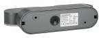 LEA LED Double 13W 600lm 3000K IP54 antracit