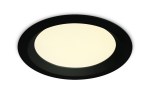 Lecce LED 13W 975lm 3K-4K-6K UGR<19 230V IP44 černá