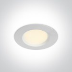 Lecce LED 7W 525lm 3000-4000K-6000K 220-240V 180mA IP44 bílá