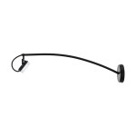 LED Display luminaire 20W 3000K black IP44