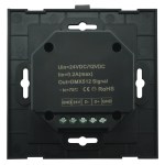 LED DMX Controller Touch RGBW Schwarz