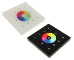 LED DMX WiFi Controller Touch RGBW 4 Zonen - Schwarz
