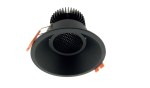 LED Downlight 95 WW (Warm Weiss), Schwarz, IP43
