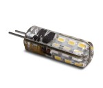 LED G4, 1,5W, 3K, 110lm, 12V AC/DC