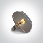 LED Lampe Deko 8W 2700K 230V dunkelchrom