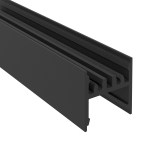 LED LINE20 H LED-Profil, L-2020 B-20 H-20, černá