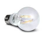 LED Retro A60, čirá, E27 3,6W, 3K, 450lm