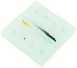 LED RF WiFi Controller Touch DW - 4 Zonen - Weiß