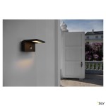 LED SENSOR WL, LED venkovní  svítidlo, IP44, antracit,3000K