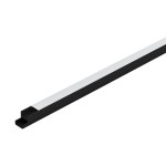 LED-STRIPE H-PROFILE 1922 DIFFUSER SATINED 2M BK