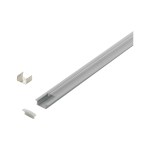 LED-Stripe Profile recessed with Clear cover