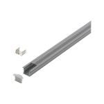 LED-Stripe Profile recessed with Clear cover