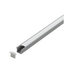 LED-Stripe Profile recessed with opal cover
