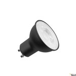 LED světelný zdroj QPAR51, GU10 3000 K černá