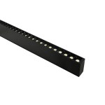 Linear BU LED 40/20W  3000K 34°/120° 220-240V IP20 black