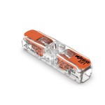 Lineární WAGO svorka pro 2 vodiče max. 4 mm2
