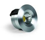 Lisa LED vestavné, 1/3W, 3K,200lm,350/750mA, IP20, 40°, Al