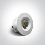 Lisa LED vestavné, 1/3W, 3K,200lm,350/750mA, IP20, 40°, bílá