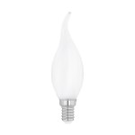 LM-E14-LED-FILAMENT OPAL Windshock candle C35 4W/470lm 2700K