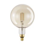 LM-E27-LED BIG SIZE G200 4,5W/470LM  2200K AMBER. stmív.