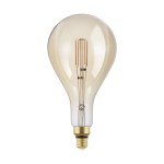LM-E27-LED BIG SIZE PS160 4,5W/470LM 2200K AMBER. stmív.