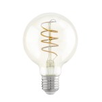 LM-E27-LED GLOBE G80 jantarové sklo 4W/270Lm 2200K