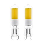 LM-G9-GLAS COB LED-STECKBulb 2W/200LM 3000K set 2 ks