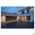 LOGS nastenna antracit 230V/480mA LED 8W IP44 3000K