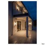 LOGS nastenna antracit 230V/480mA LED 8W IP44 3000K